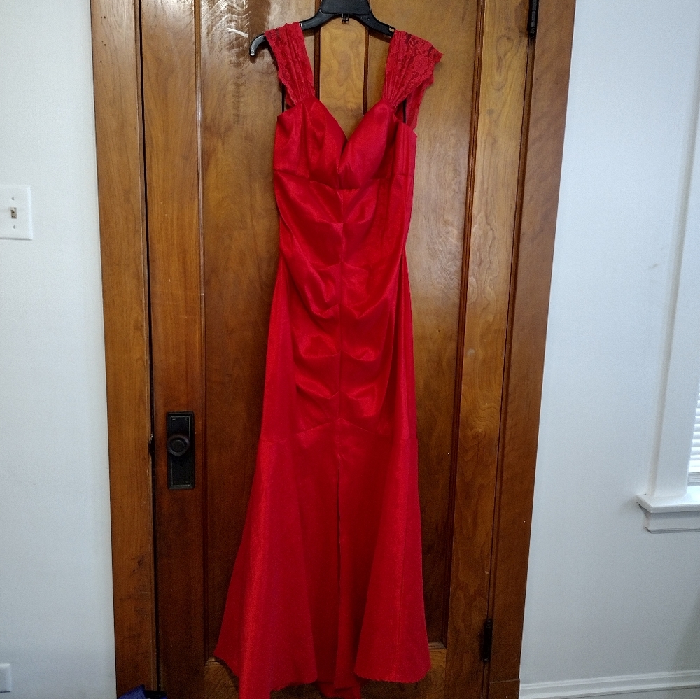 Ruched formal dress